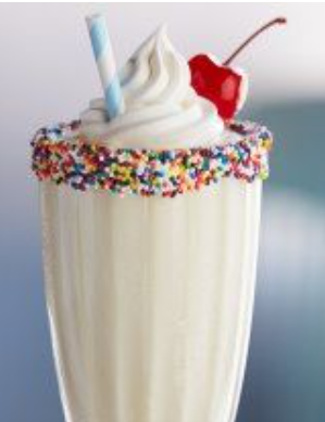 Vanilla milkshake Vanilla milkshake
